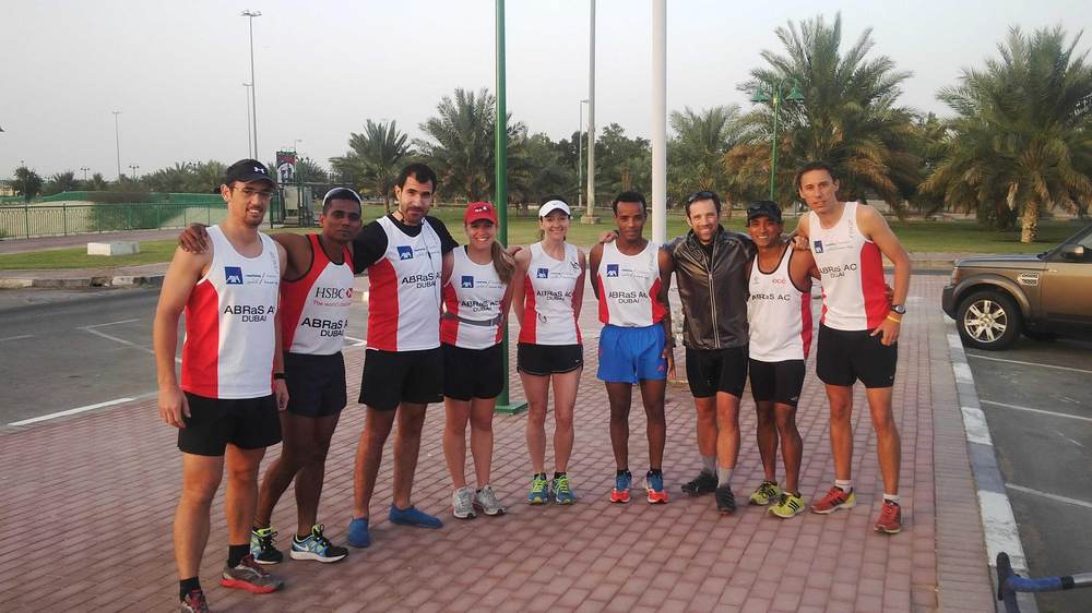 Jebel Hafeet hill running